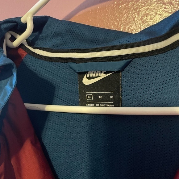 Nike jacket multicolored hooded sz XL‎ - Picture 8 of 9